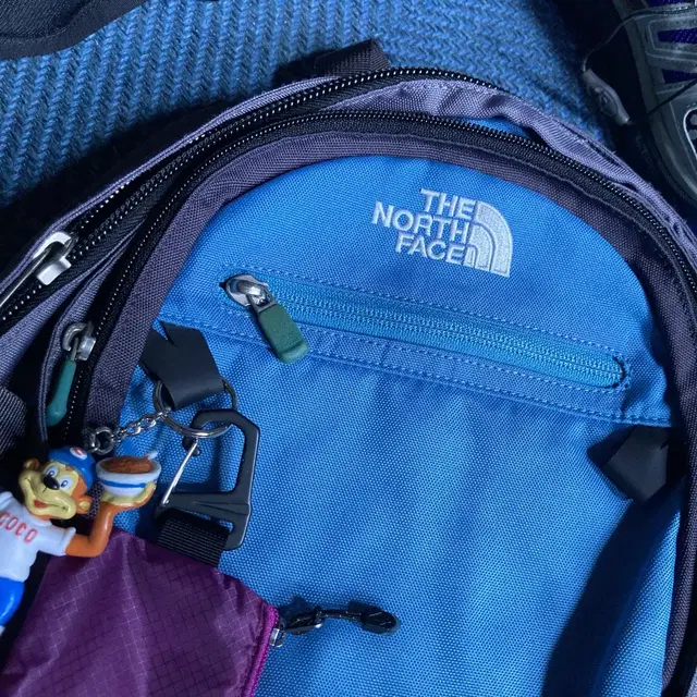 North Face 노스페이스 이자벨라 블루 그레이 노트북 백팩 가방