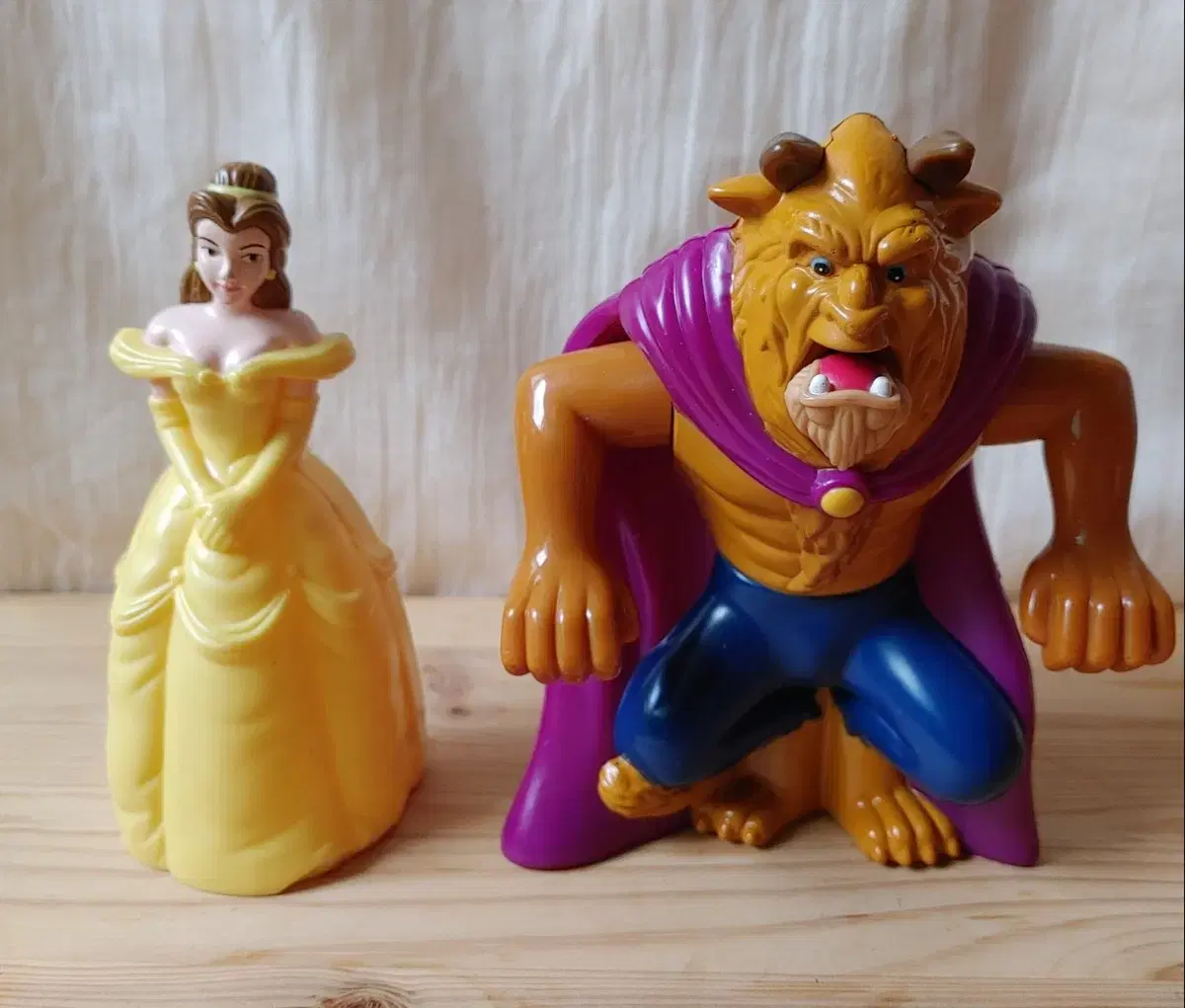 Vintage McToy Beauty and the Beast 4set