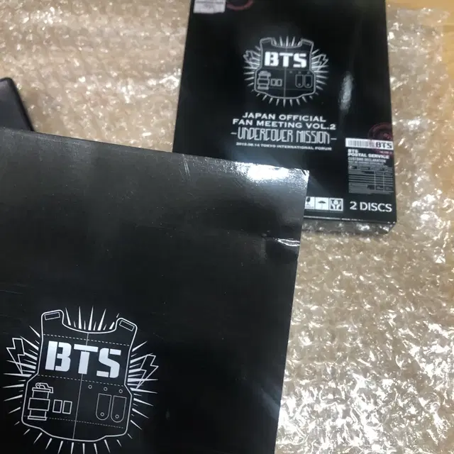 방탄 bts 일본 2기 팬미팅 japan dvd 희귀 굿즈 언더커버미션