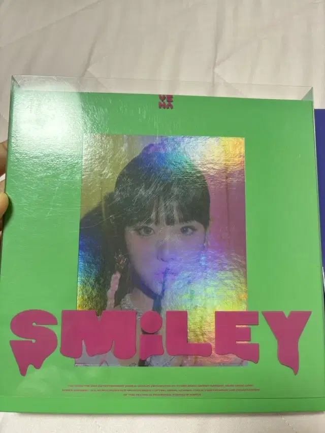 최예나 smiley 공개앨범,포카