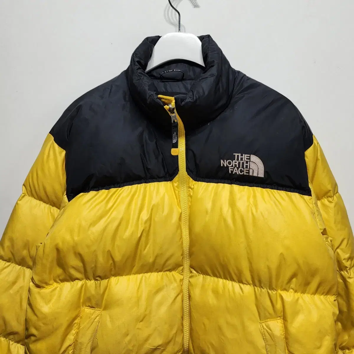 노스페이스 THE NORTH FACE 700눕시 패딩 점퍼 자켓옐로우 M