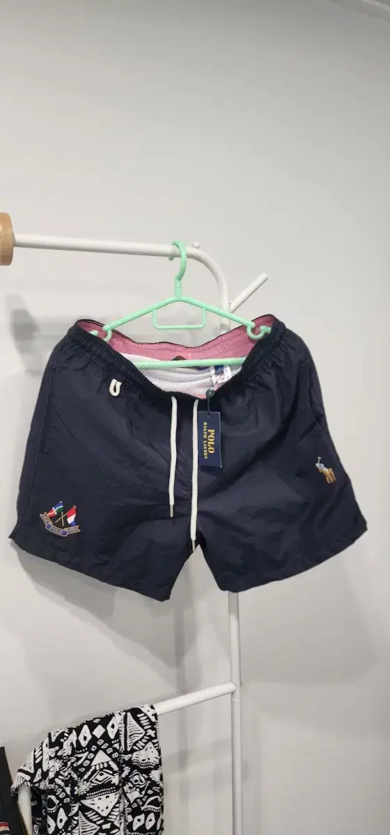 L(30-32)>Polo Outdoor Navy Short Pants