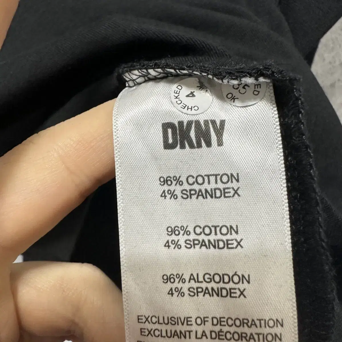 100 DKNY 남자 반팔 티셔츠