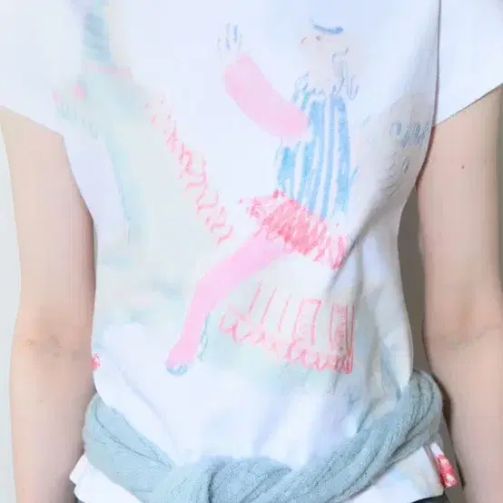 시눈 big unicorn puff t-shirts