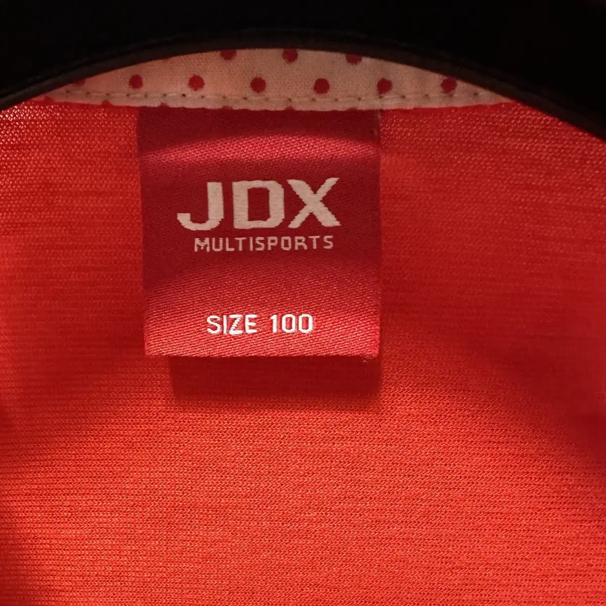 100 JDX 골프 여자 반팔 카라티