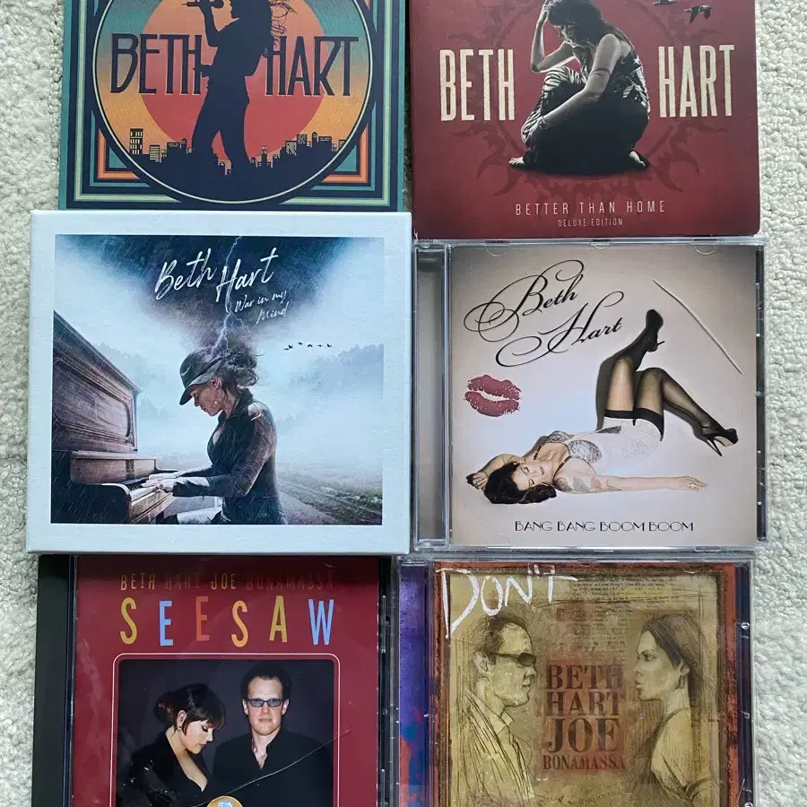 Beth Hart CD 6종 일괄