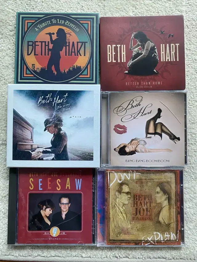 Beth Hart CD 6종 일괄