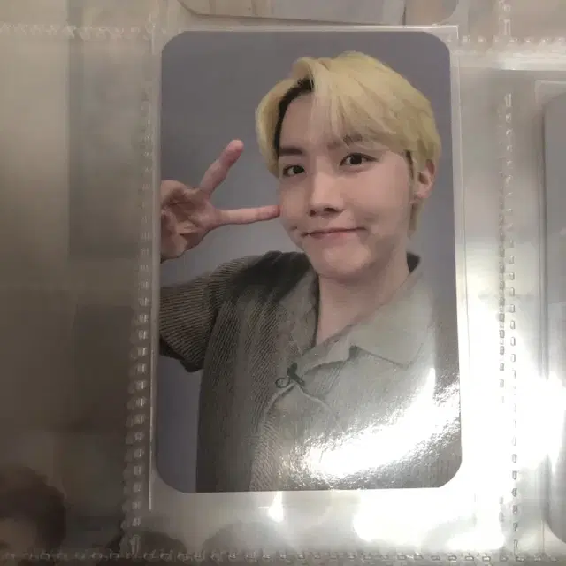 방탄 bts 버터 공방 777 포카 제이홉 jhope photocard