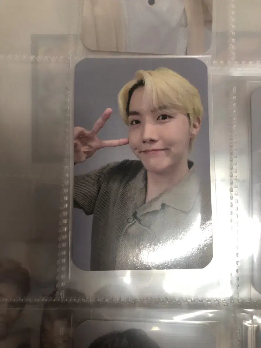 방탄 bts 버터 공방 777 포카 제이홉 jhope photocard