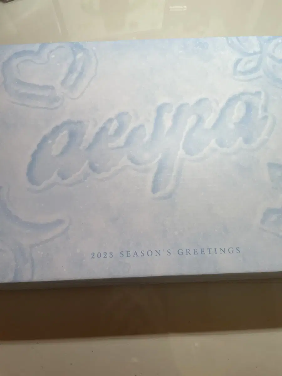 Aespa Season's Greetings (photocard, transparent photocard not included!!!)