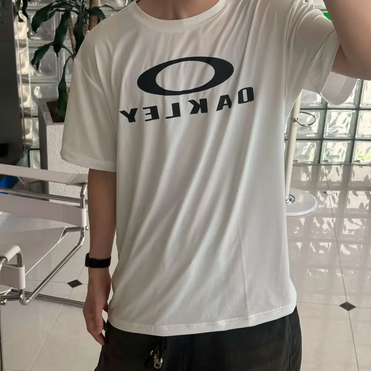 oakley big logo ss tee 오클리 빅로고 SS 티셔츠