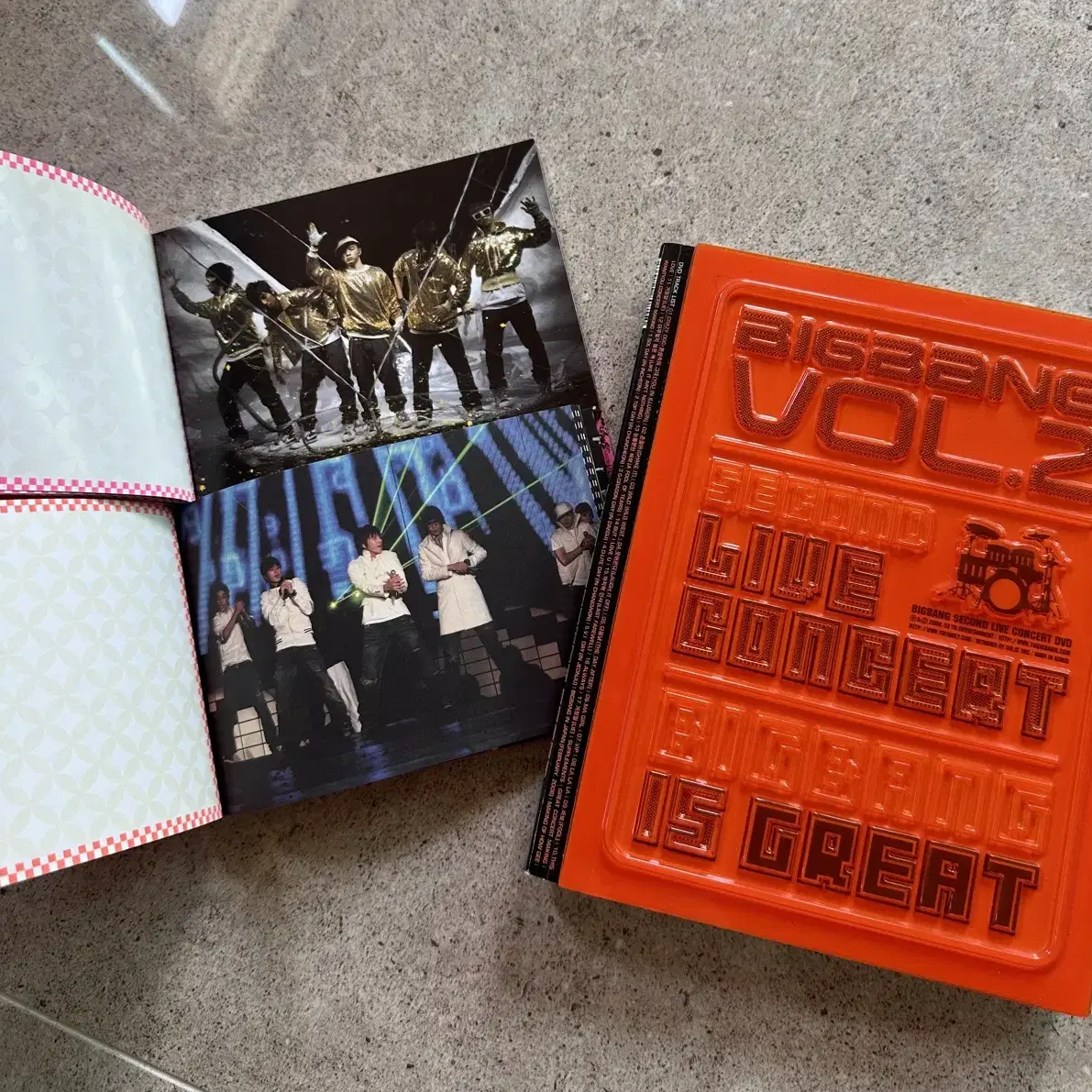 빅뱅 2008 더 그레이트 콘서트 DVD+라이브 CD (2개 일괄)