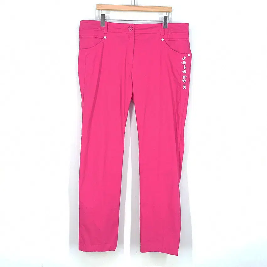 Jaydex Women's Spandex Straight Slim Pants Hot Pink (HU33357)