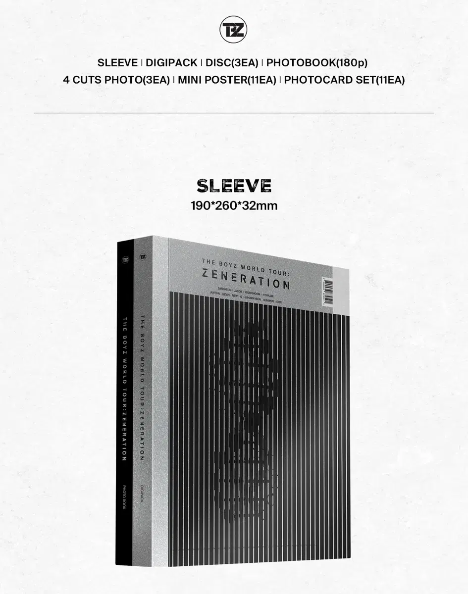 The Boyz Generation DVD with pre-order benefits.