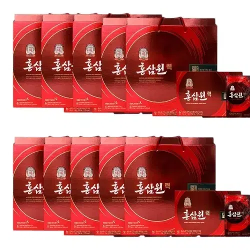 세계 인삼 1위 정관장 홍삼원력 50ml 30포 10세트 (쇼핑백포함)