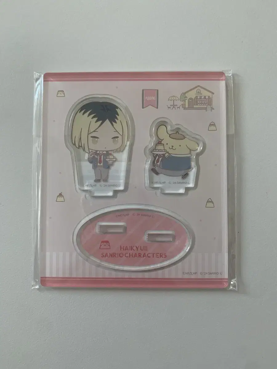 Haikyuu Sanrio Pompompurin Collaboration Kozume Kenma acrylic stand WTS