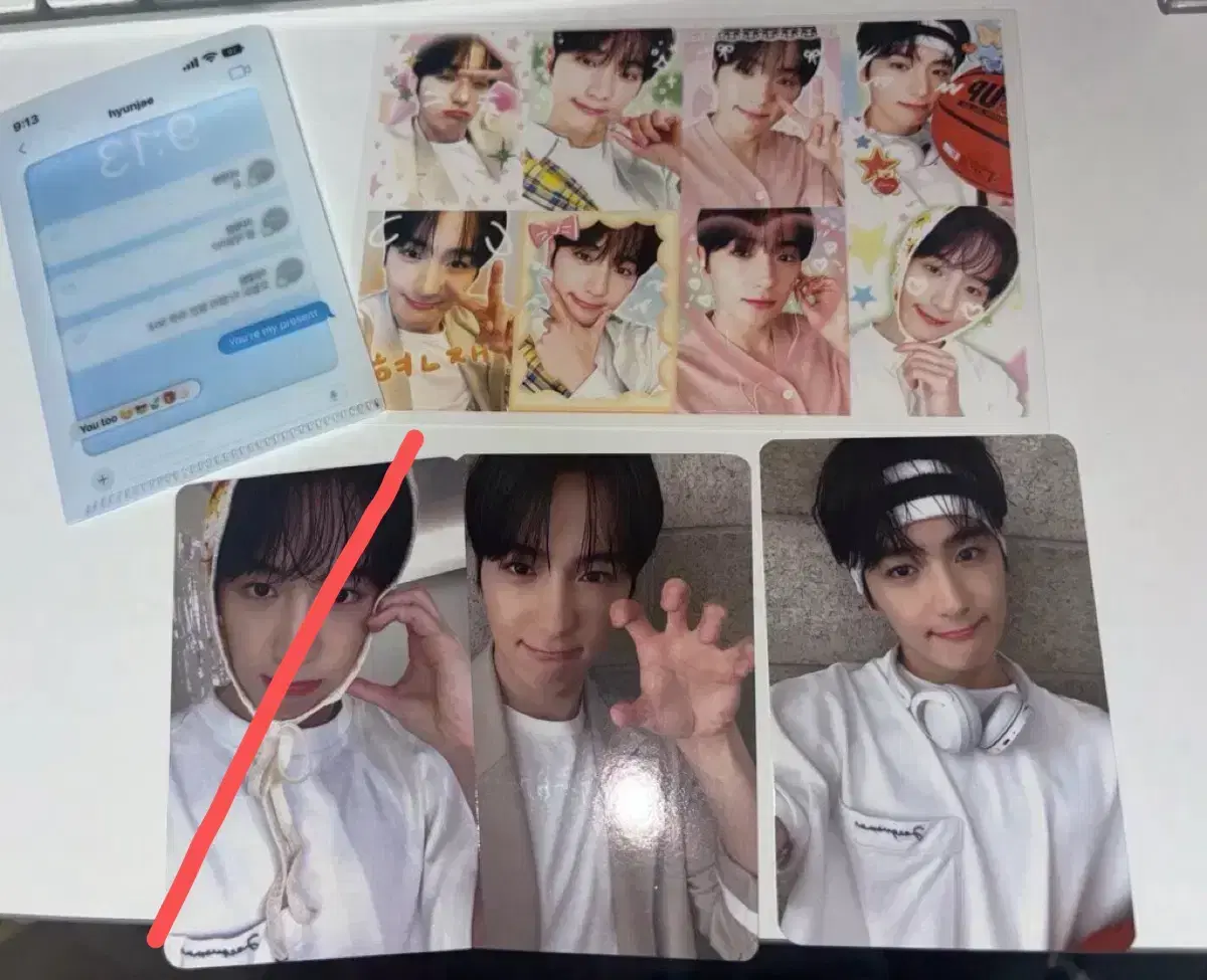 Ampoule n hyunjae photocard purikura sticker l-holder bulk WTS