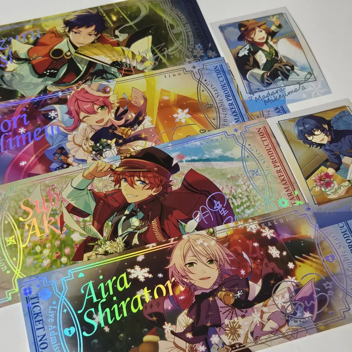 Midstar Live Tickets Lati Yuzuru Tori Subaru Aira polaroid Pasha Madara