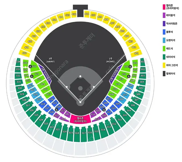 [오렌지/8/18(일)] LG트윈스 vs 기아타이거즈 응원석 연석 판매