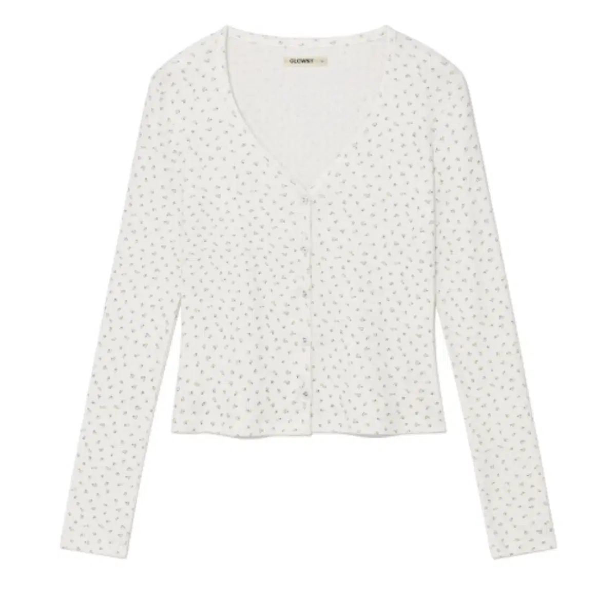 S)글로니 아일렛 가디건 EYELET CARDIGAN