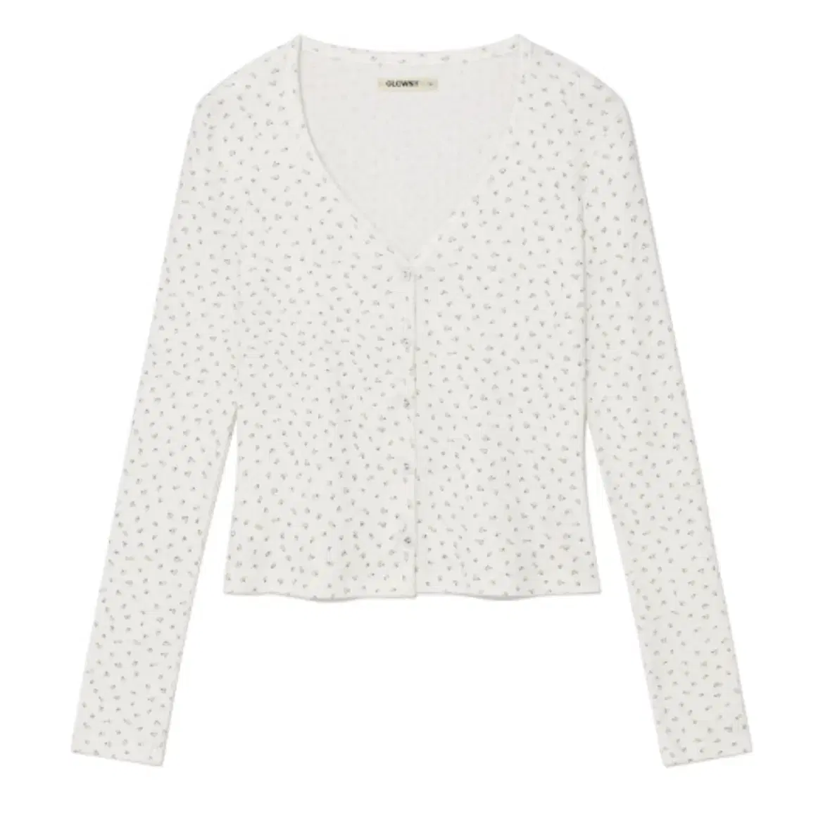 S)글로니 아일렛 가디건 EYELET CARDIGAN