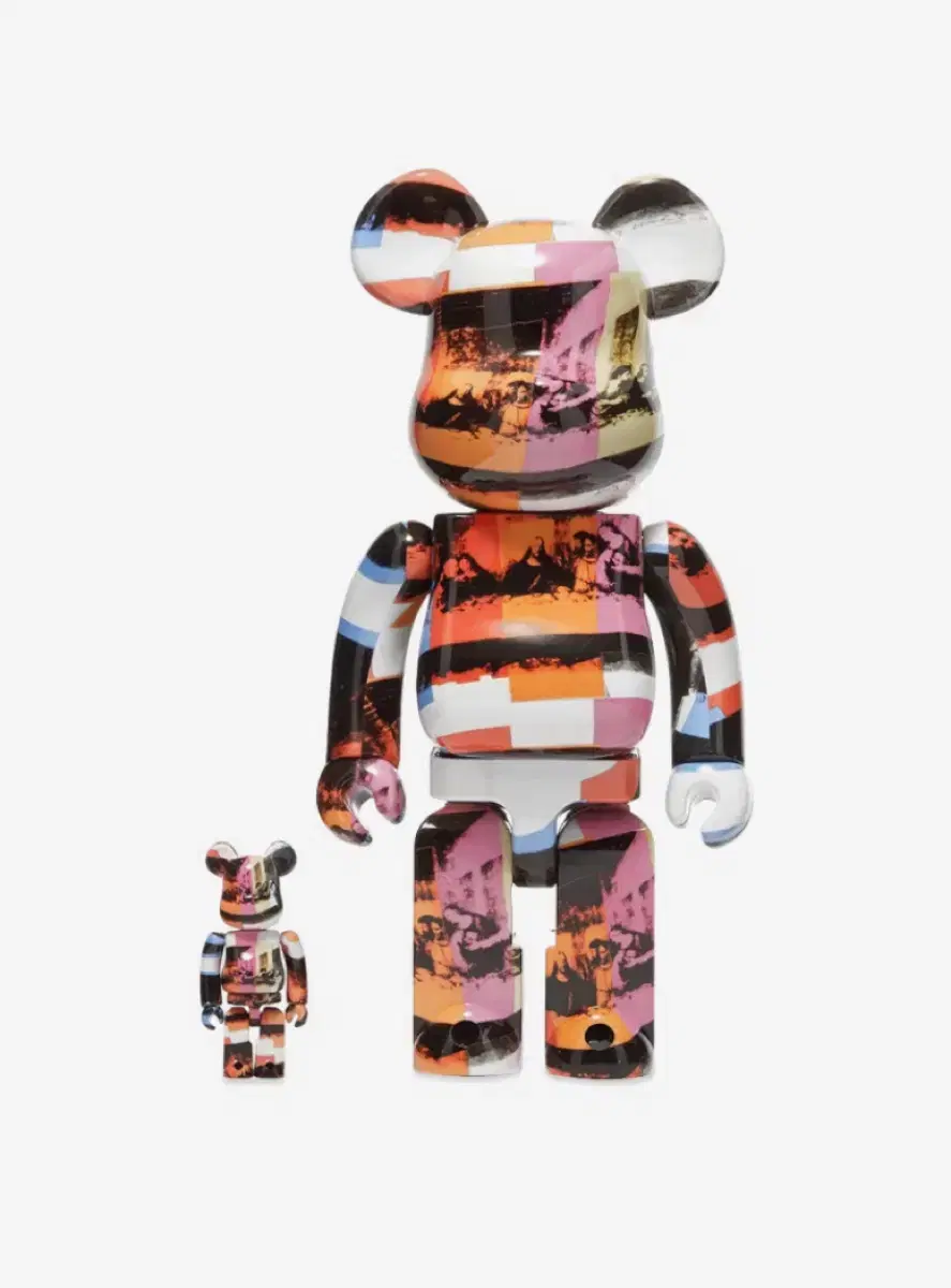 Bearbrick Andy Warhol The Last Supper 100% & 400% Set