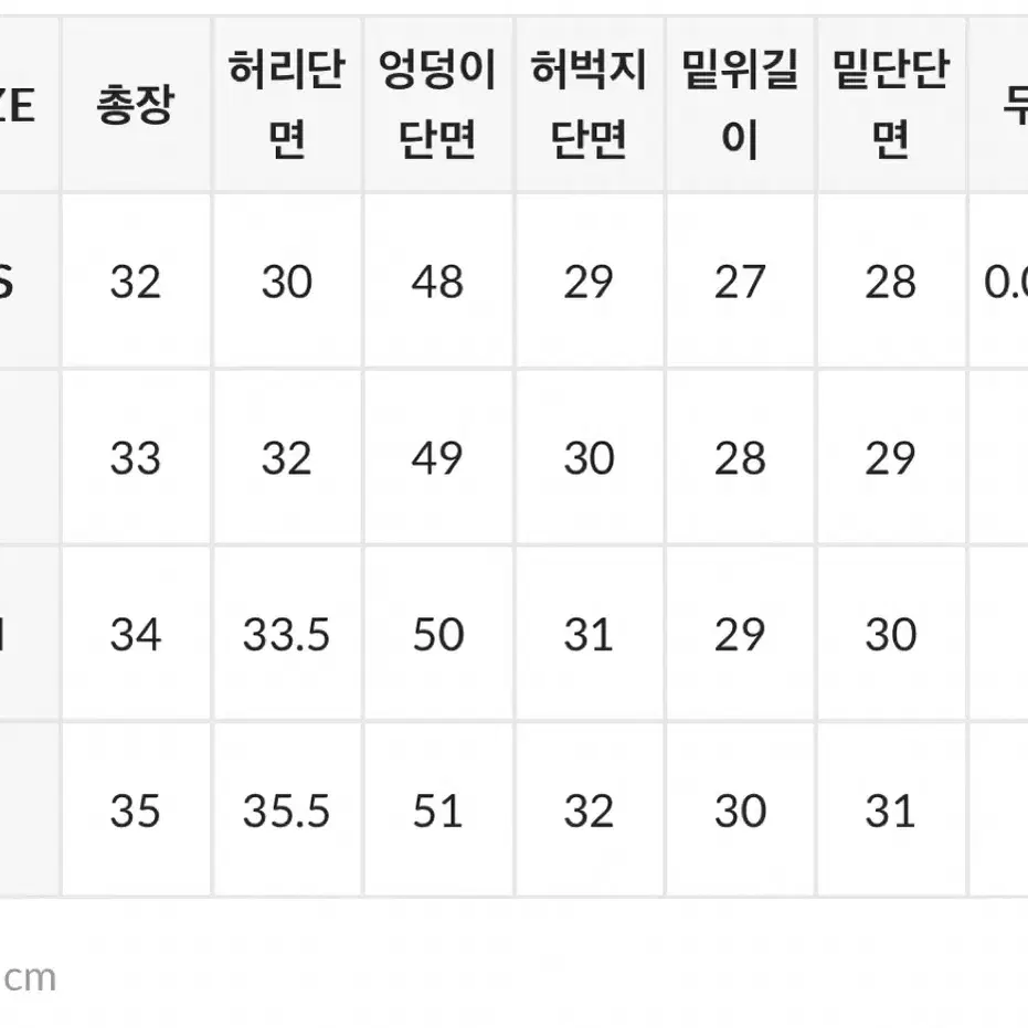 원로그 숏팬츠 반바지 아이보리 L