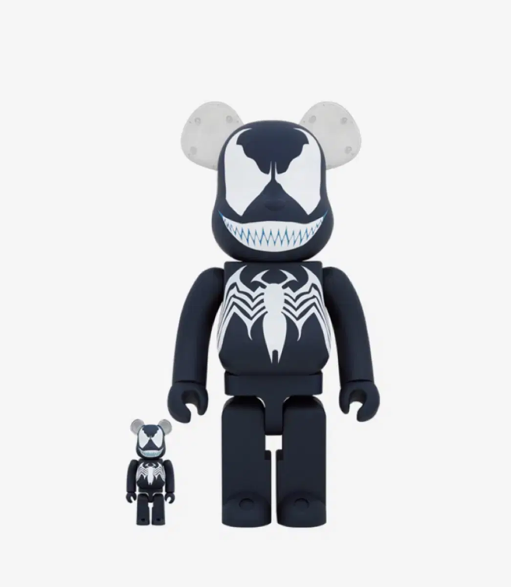 Venom Bearbrick The Amazing Spider-Man 400% & 100% SET