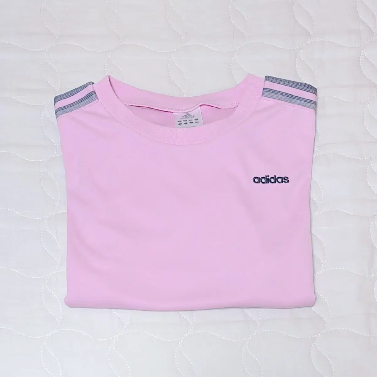 Adidas Höpping Gumping Gray black pink 기능성 롱 슬리브티셔츠 빈티지stc이코