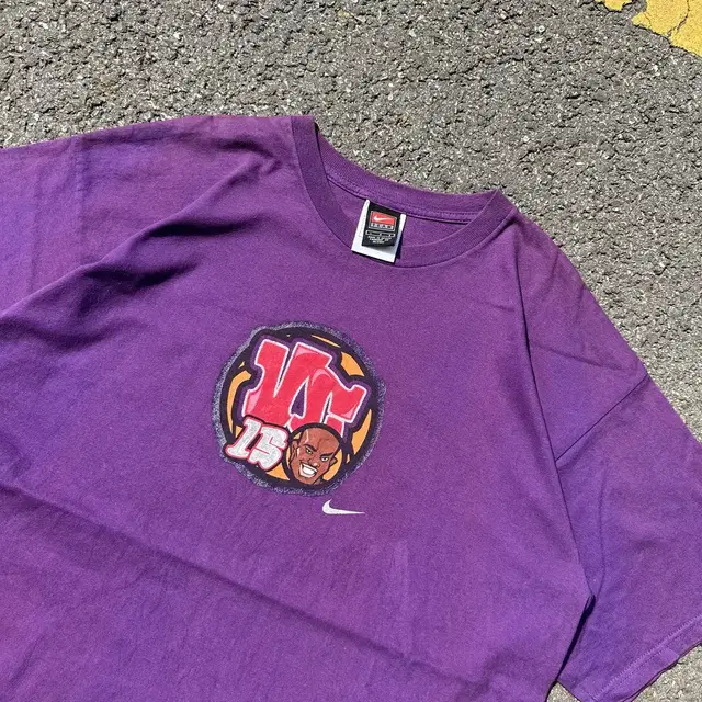 00s NIKE NBA 랩터스 빈스카터 반팔티