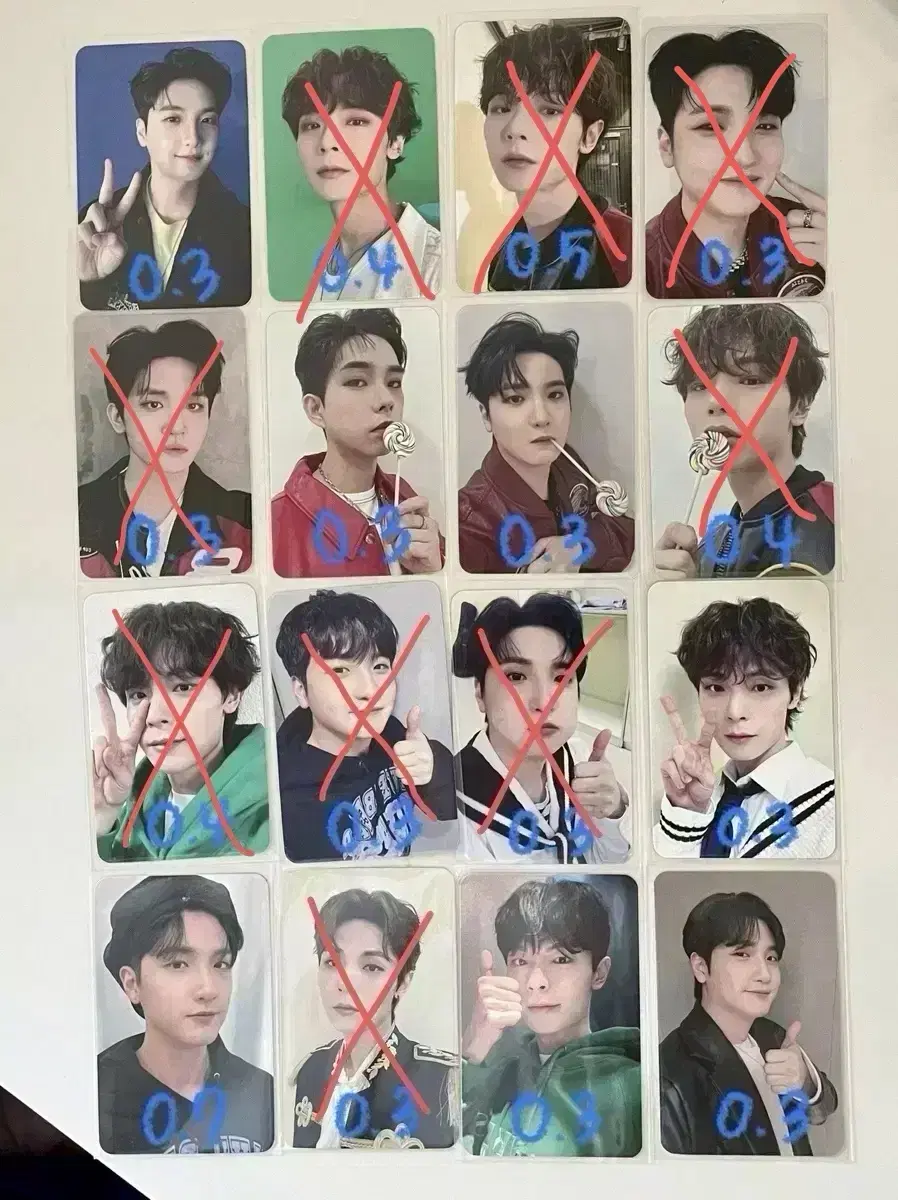 Lucy unreleased photocard photocard wts Insertcoin bloo shin yechan choi sangyeop cho wonsang Shin Gwangil