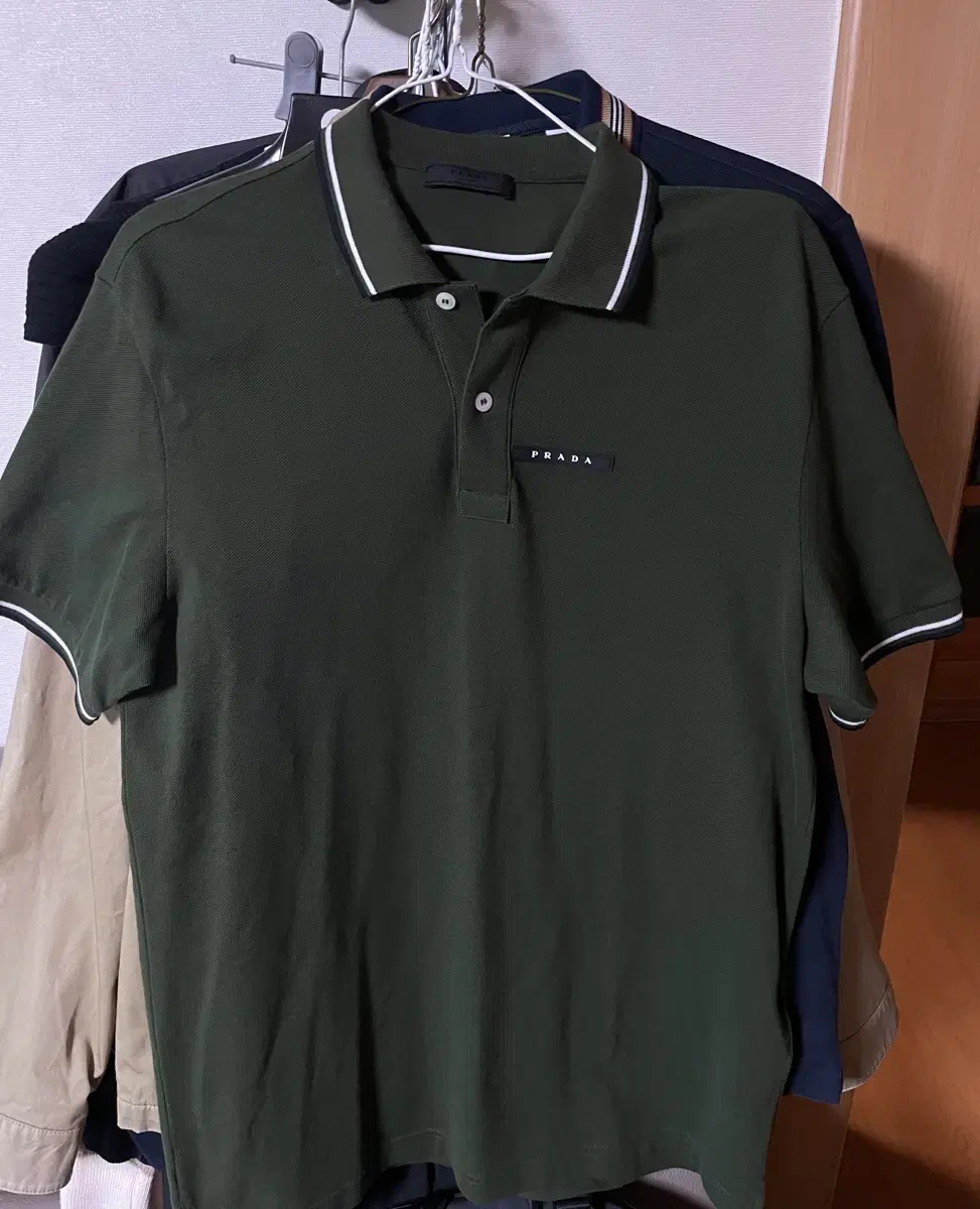 (Quick sale) Prada Short sleeve Karati khaki XL