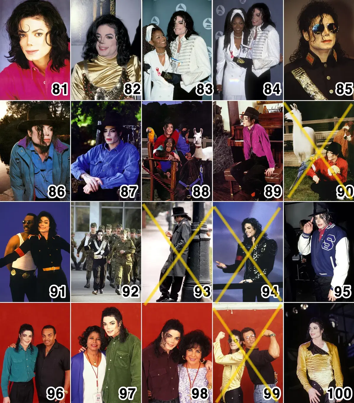 Michael Jackson 5 high quality photo prints1500 won