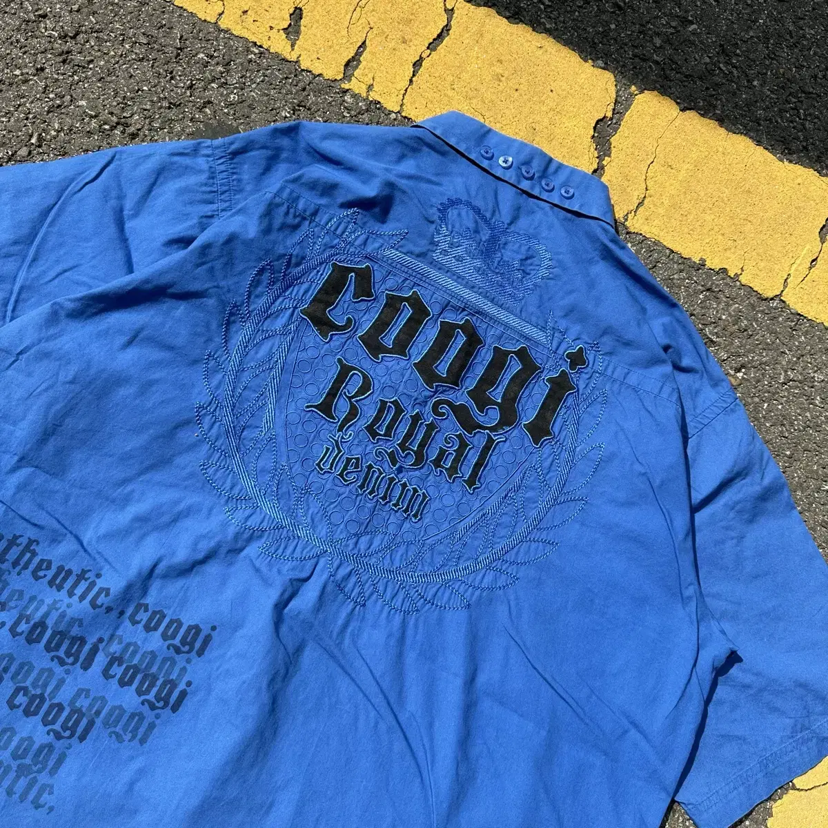 COOGI 쿠지 올드스쿨 힙합 반팔셔츠