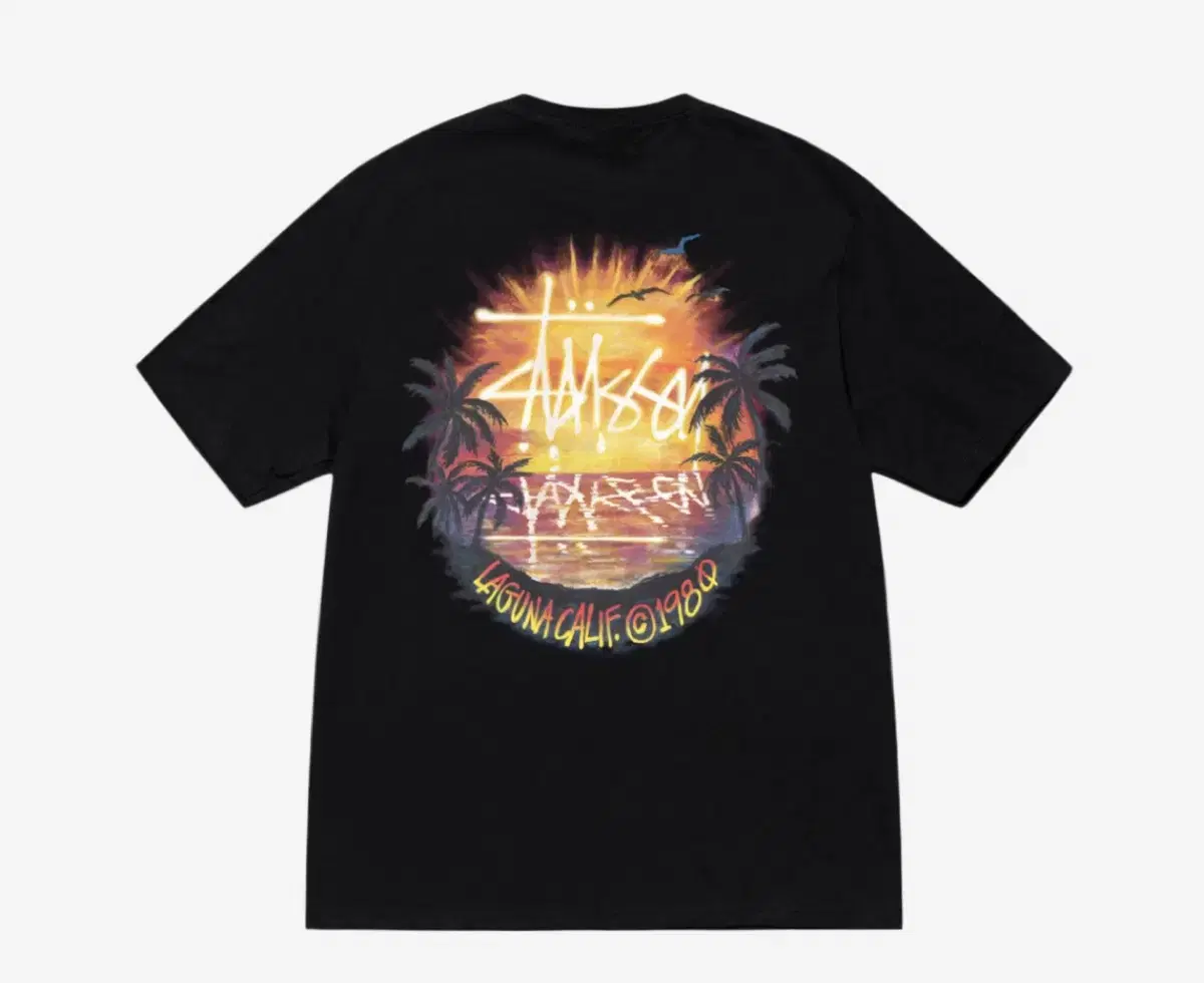 Stussy Sunset Black XXL Sell New