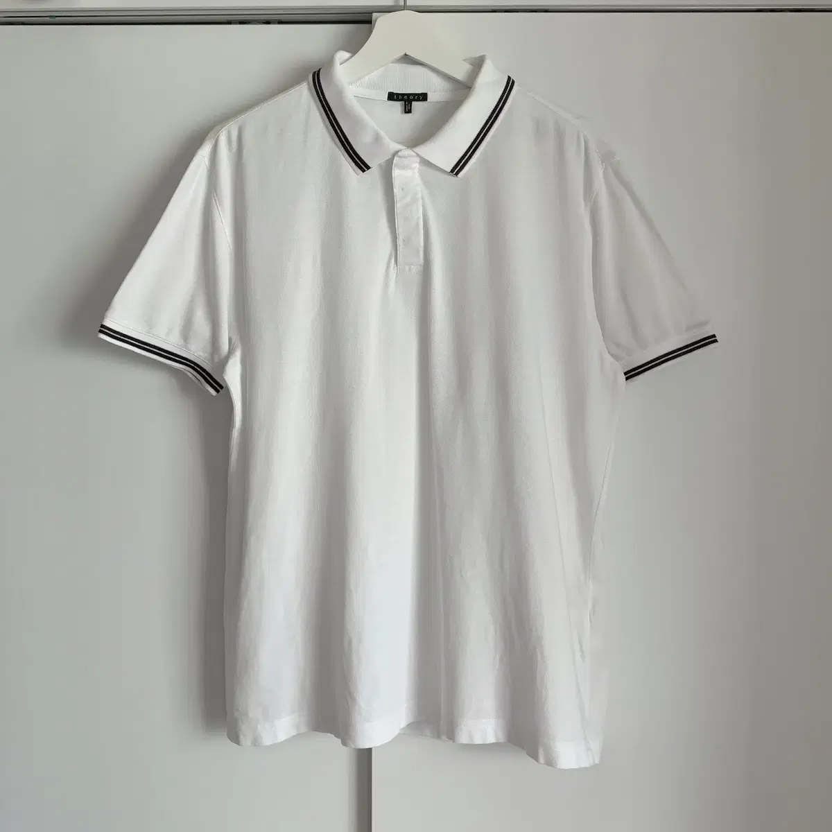 THEORY pima cotton pk shirt  ( 페루제 )