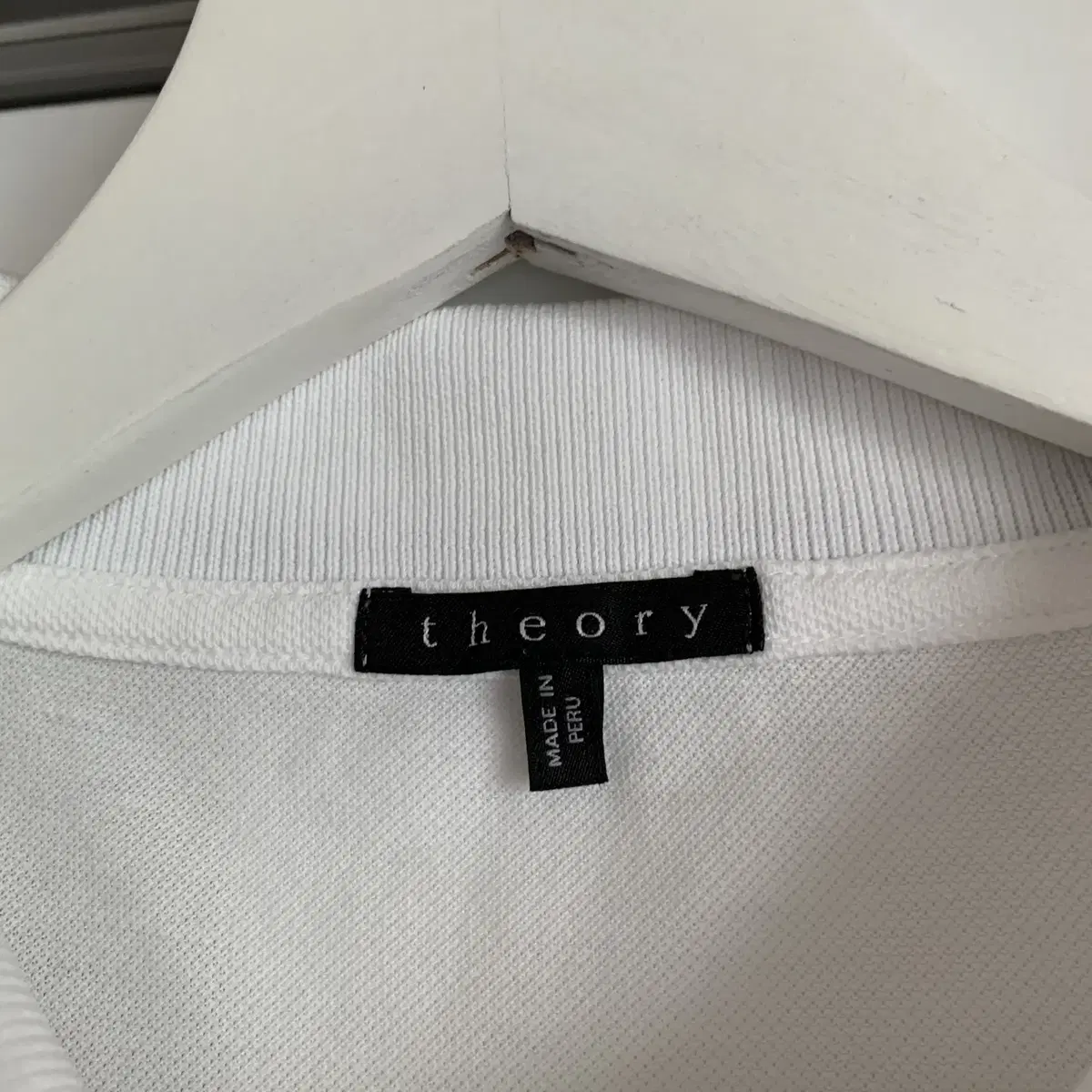 THEORY pima cotton pk shirt  ( 페루제 )