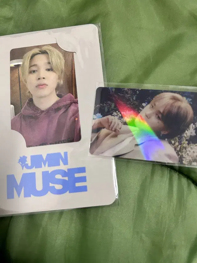 지민 jimin 일본 위버스재팬 뮤즈 MUSE 특전 포카