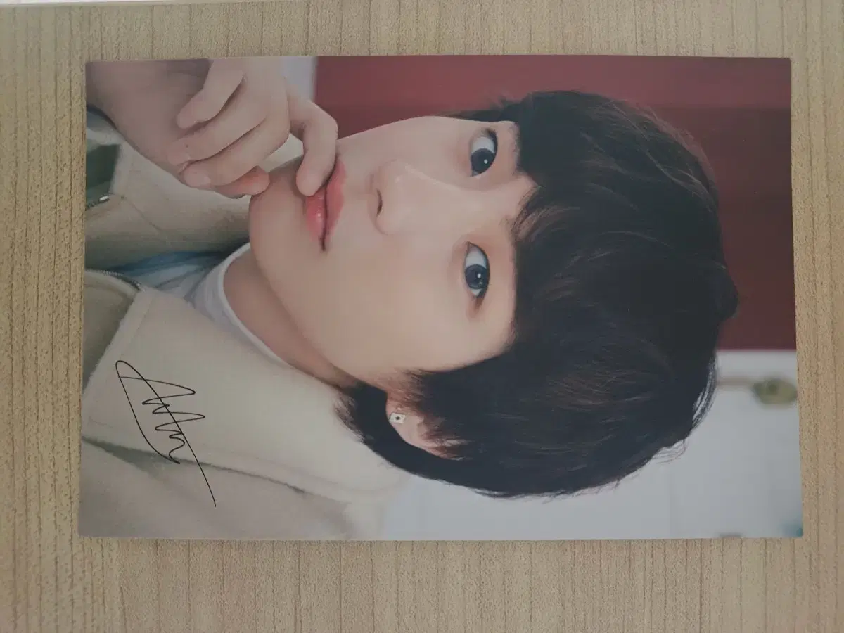 Rize chanyoung Uik New Year's postcard (kiss mark postcard)WTS!!!+Group postcard included