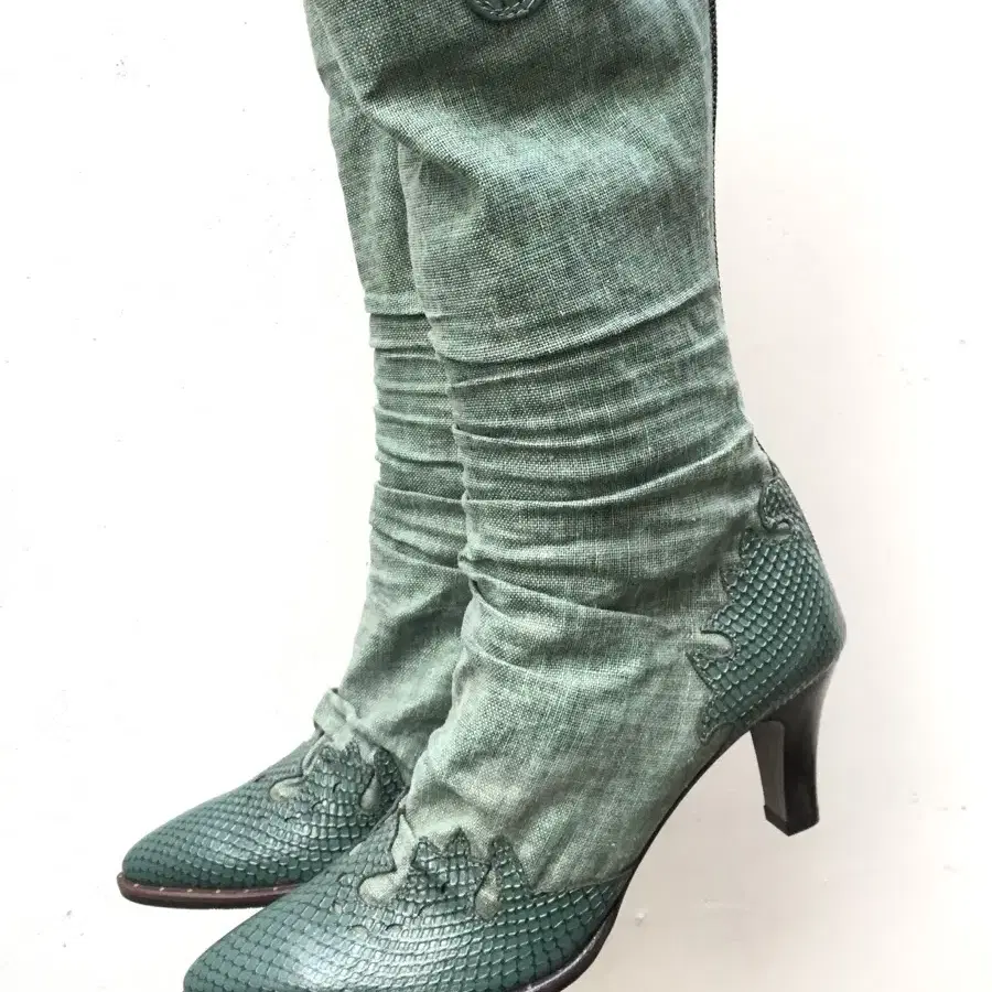 vintage fairy green boots 235