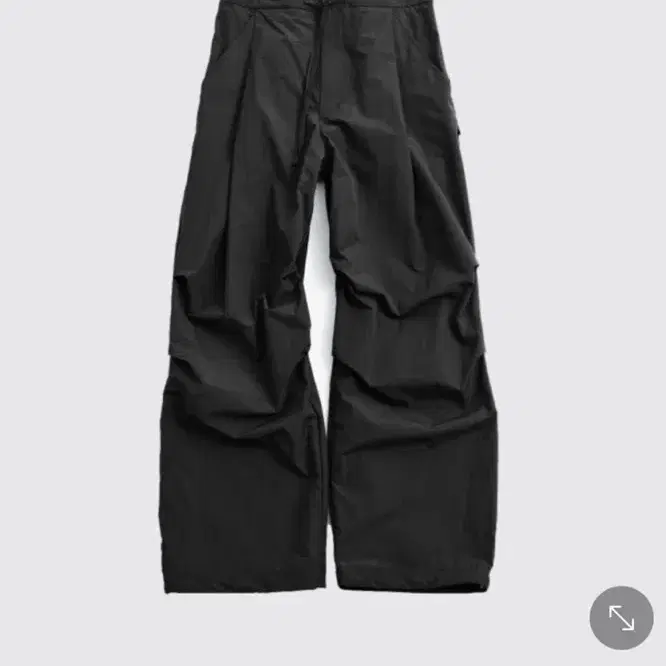 999 휴머니티 NYLON EASY PANTS-BLACK