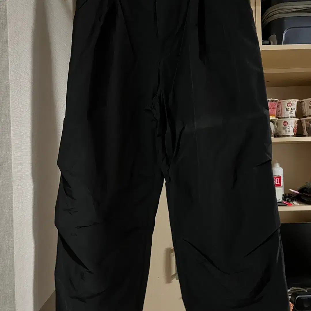 999 휴머니티 NYLON EASY PANTS-BLACK