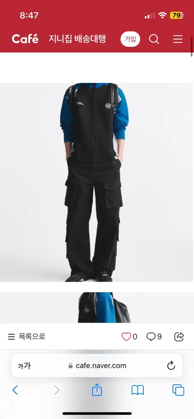 Zara Lewi Cargo Pants (S-M)