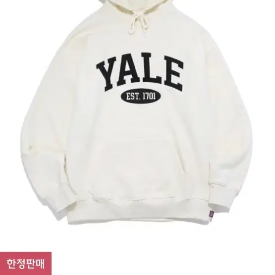 예일 2 tone arch hoodie ivory XL 팔아요