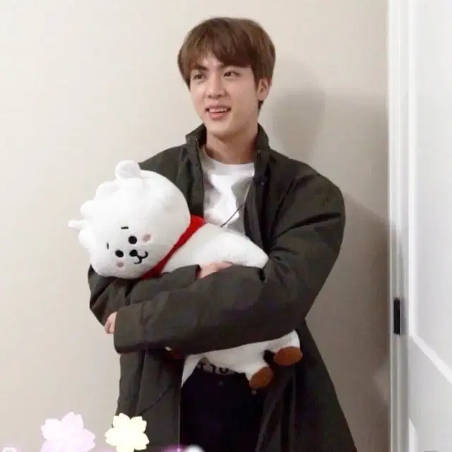 (미개봉) 단종된 점보 알제이 RJ 석진 방탄 인형