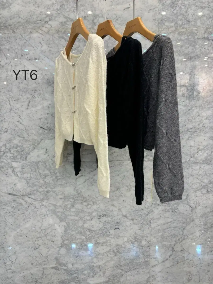 JS New York Style New Arrivals (Same-Day Shipping) 2024 F/W Knit Tunic & Cardigan Set