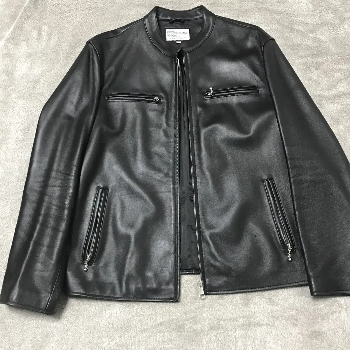 Aging CCC China Kara Lambskin Leather Jacket Size XL