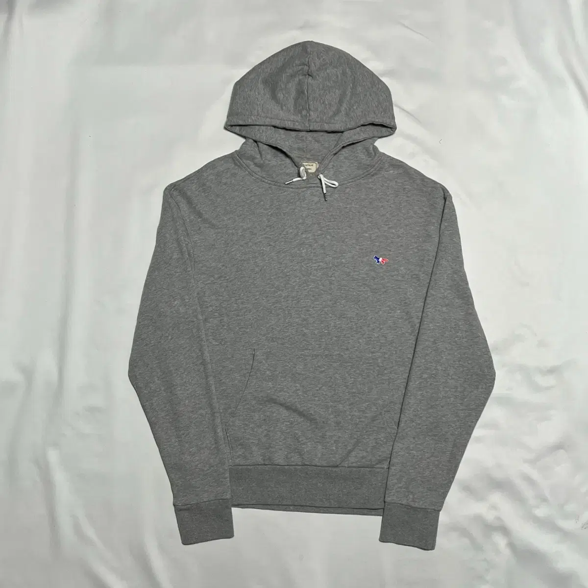 XXL Maison Kitsune Small logo gray hoodie