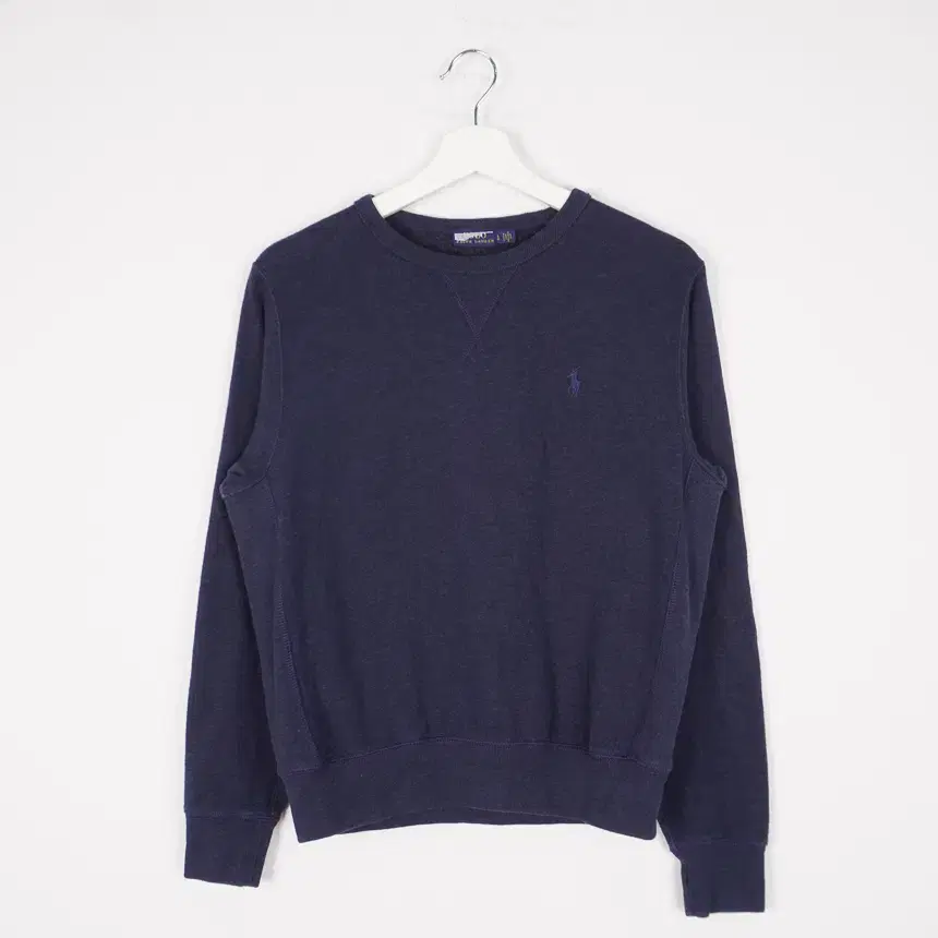 Polo Basic Logo Round Neck Navy Knit VIZ1094