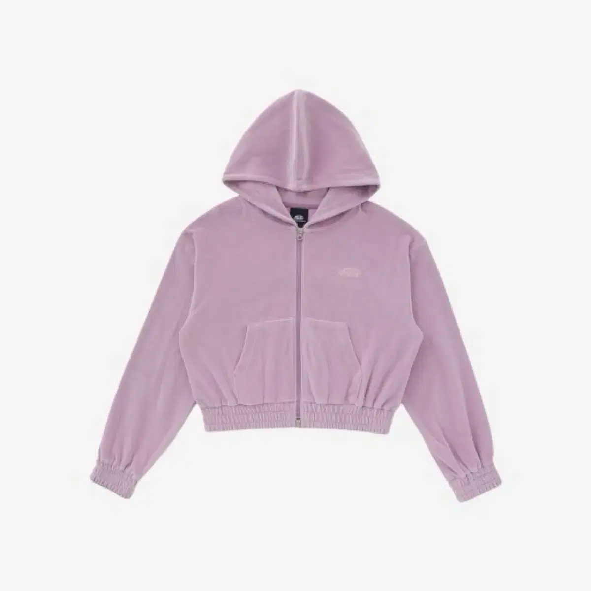 Imus / Setup - Velour pants hooded zip-up velvet pink (Sold Out)